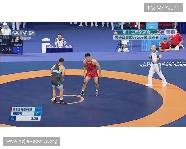 摔跤亚锦赛哈比拉阿吾萨衣满勇夺男子自由式97公斤级季军 摔跤亚锦赛哈比拉阿吾萨衣满勇夺男子自由式97公斤级季军